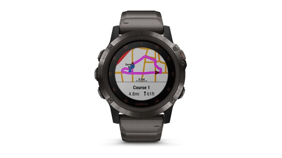 garmin fenix 5x plus navigation