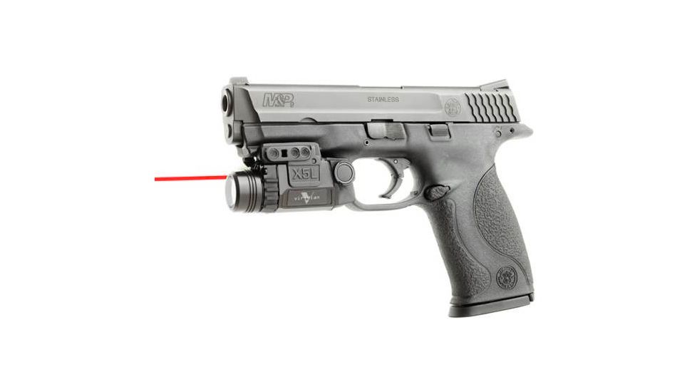 Viridian X5L ECR Red Laser Sight w/ 160/190 Lumens Tactical Light X5L-R ...