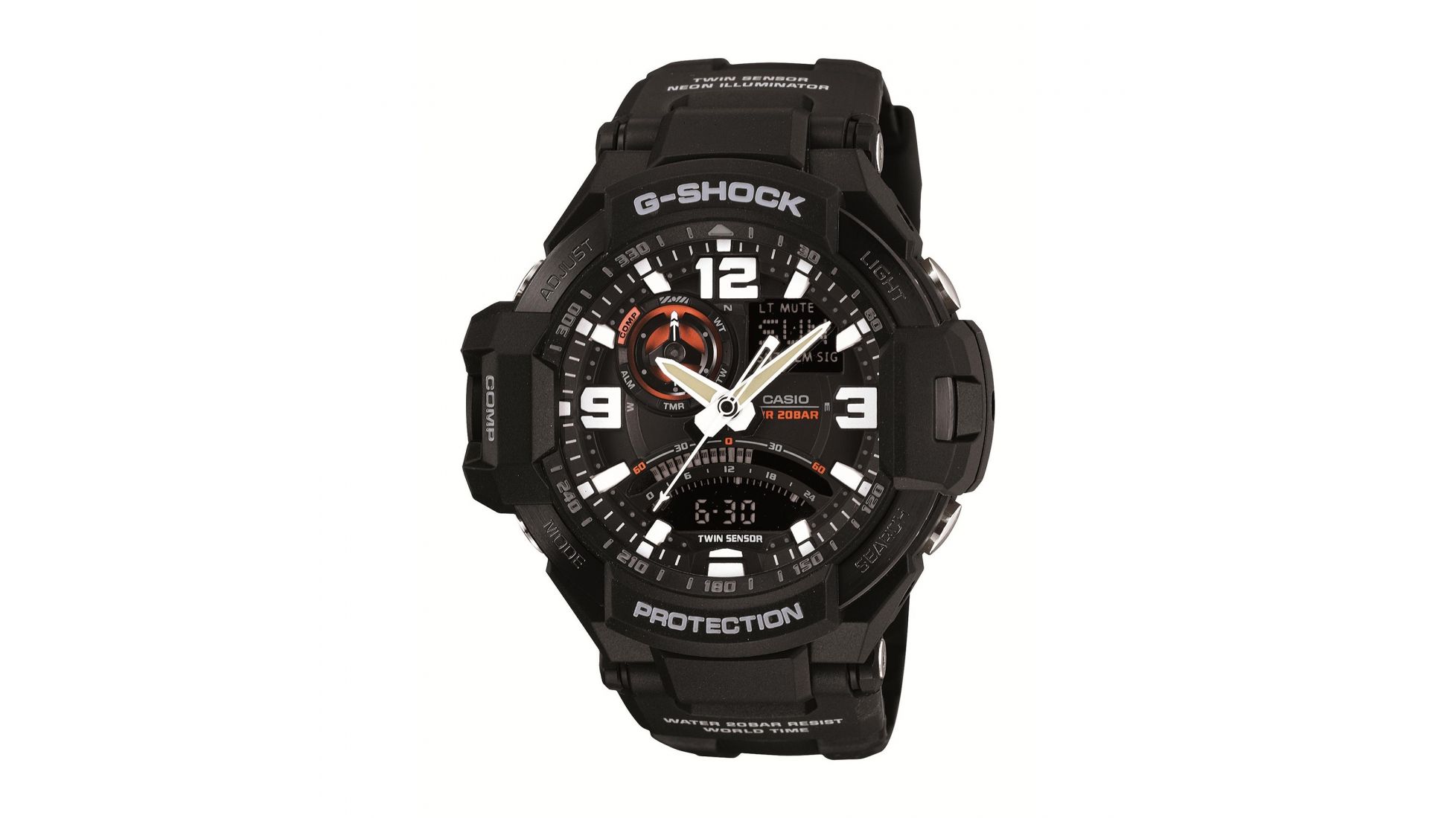 g shock pilot watch casio
