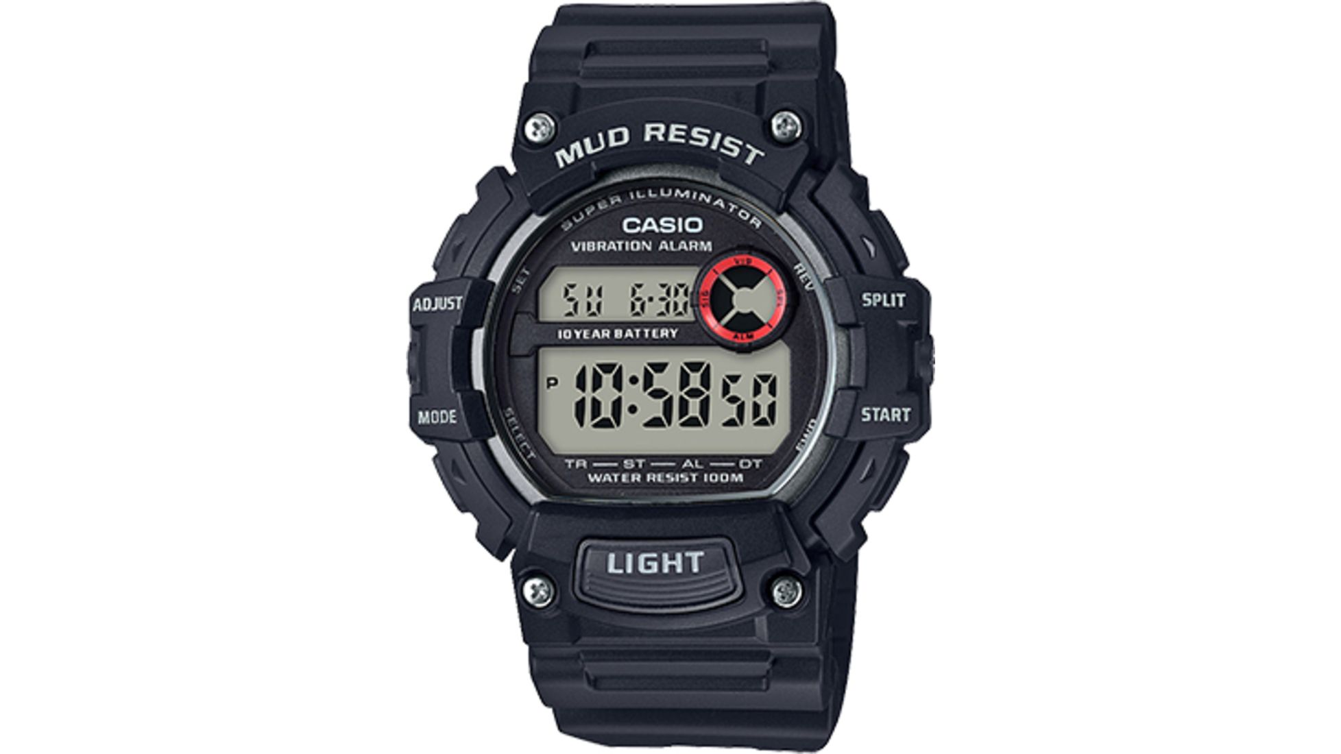 Casio Outdoor Men's Digital MUD Resistant Resin Watches TRT110H-1AV