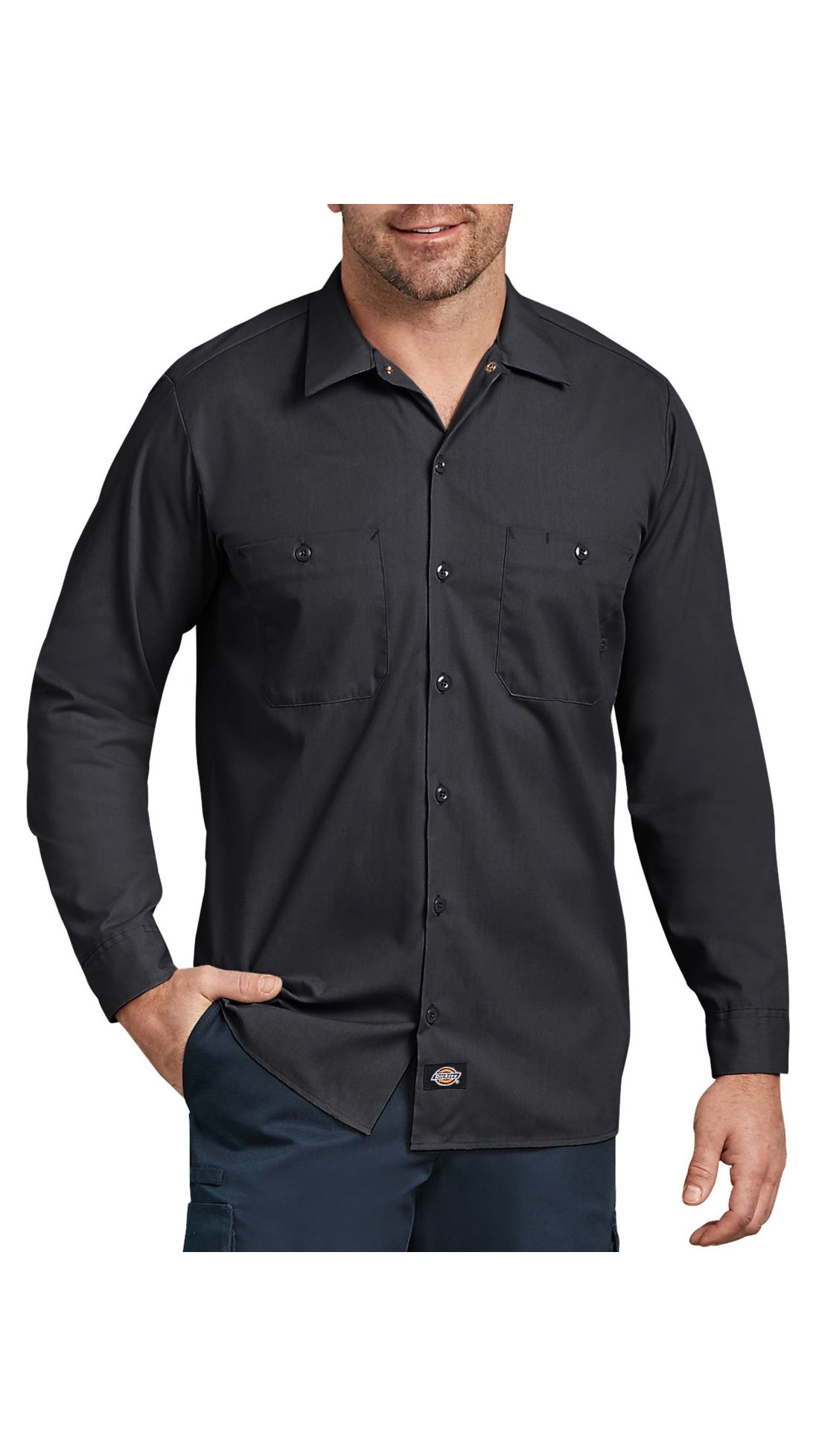 dickies industrial work shirts