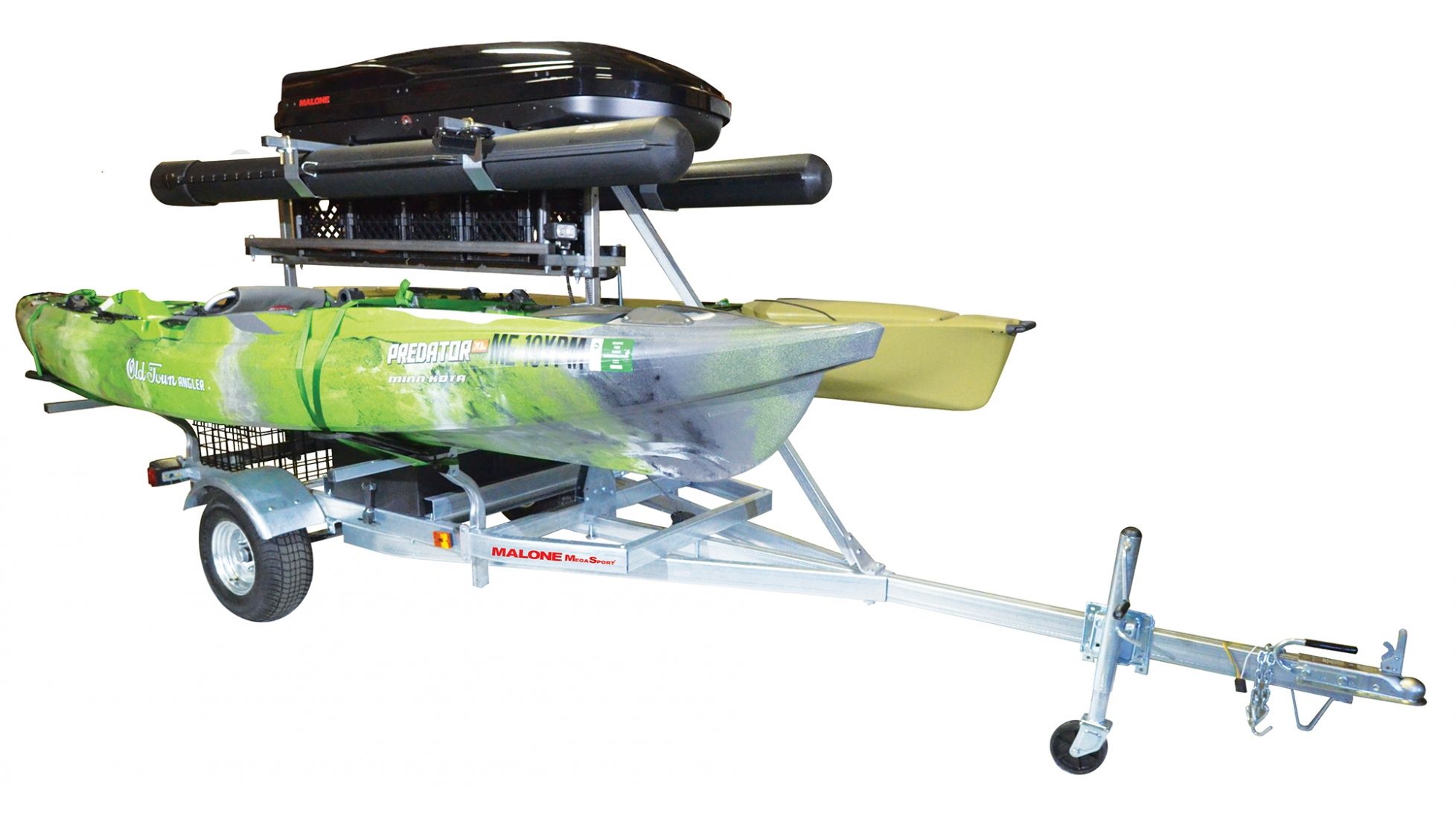 Malone Auto Racks MegaSport Kayak Trailer w86 in Load Bars MPG535 